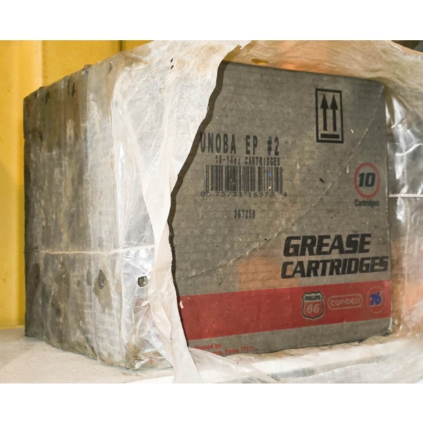 2 CASES NEW PHILLIPS 66 GREASE CARTRIDGES 