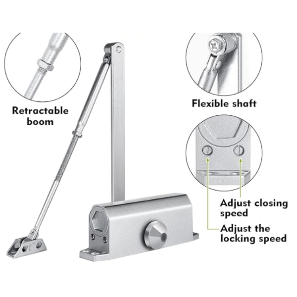 FOCENAT AUTOMATIC HYDRAULIC SPRING DOOR CLOSER