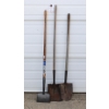 Image 1 : FLAT HEAD SPADE SHOVEL + GARANIT ICE SCRAPER