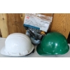 Image 1 : TWO HARD HATS PLUS QUICK LATCH HALF FACEPIECE