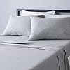 Image 1 : HEATHER COTTON JERSEY BED SHEET SET - TWIN 