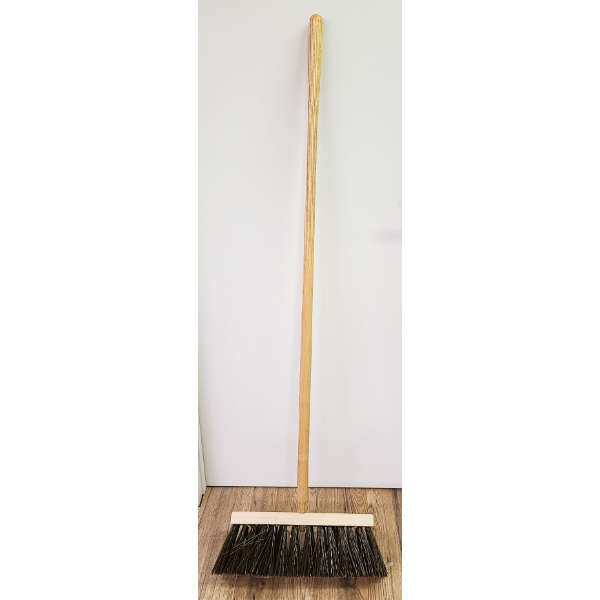 STIFF BRISTLE SHOP BROOM 16"