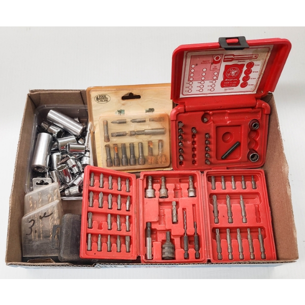 ASST SOCKETS & SCREWDRIVER BITS