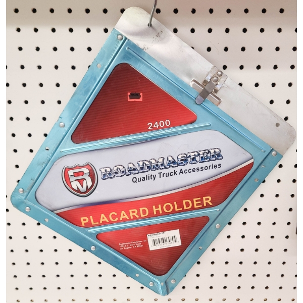 NEW ROADMASTER PLACARD HOLDER