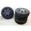 Image 1 : 4 GOODYEAR NORDIC WINTER TIRES W/ RIMS - SIZE 225/65R/17