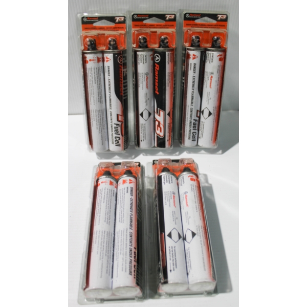 5 X 2 SEALED RAMSET T3 FUEL CELLS 