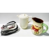 Image 1 : CLOTHES IRON & 2 WATER PITCHERS