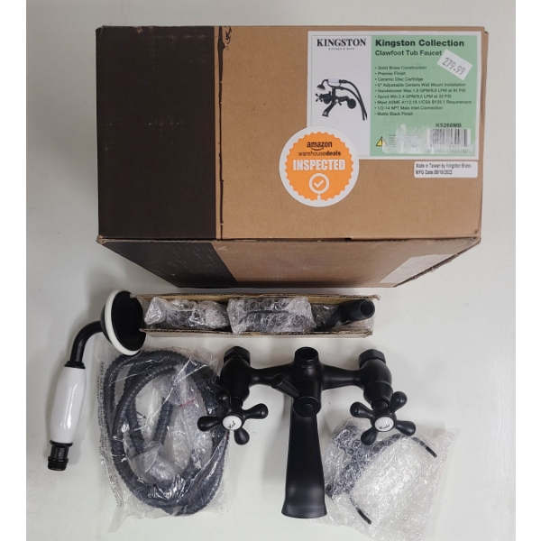 KINGSTON CLAWFOOT TUB FAUCET