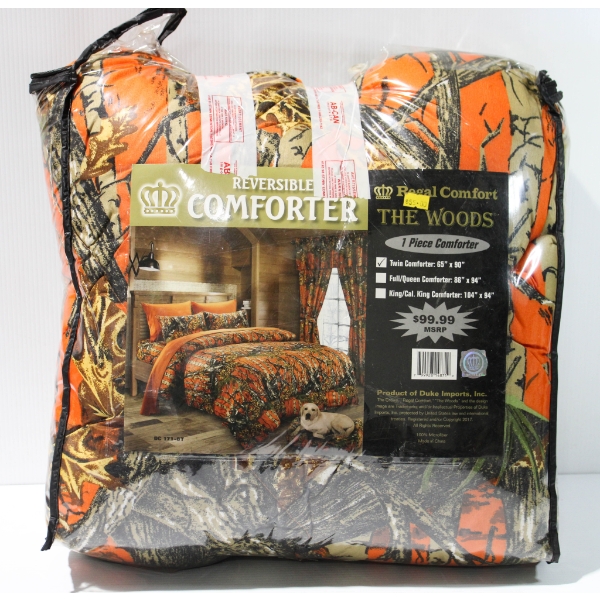 1PC THE WOODS REVERSIBLE COMFORTER