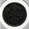 Image 1 : 1905 CANADIAN SILVER 5 CENT COIN