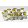 Image 1 : 23 NEW DECORATIVE JAM JARS W/ LIDS
