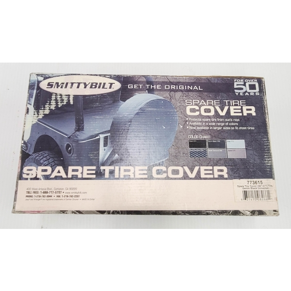 SMITTYBILT SPARE TIRE COVER UNIVERSAL