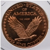Image 2 : 1OZ .999 FINE COPPER USA STANDING LIBERTY COIN