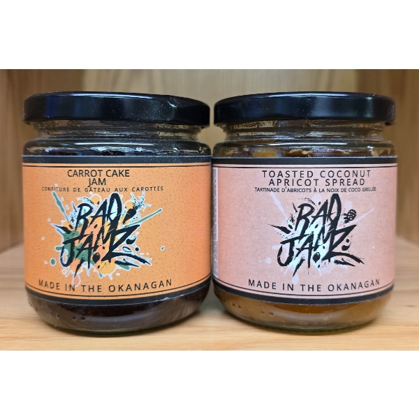 2 ASSORT. RAD JAMZ FRUIT SPREADS