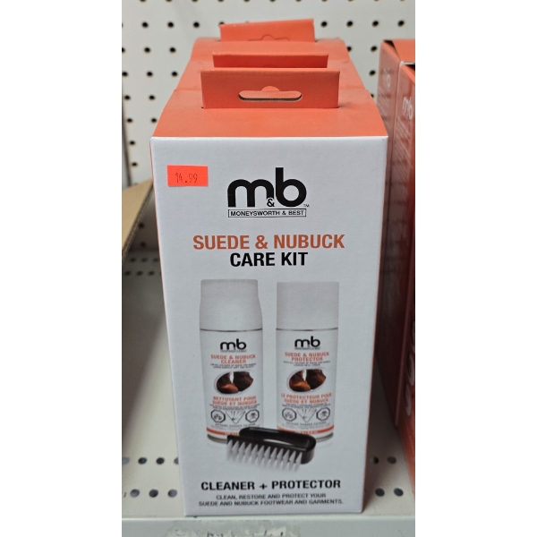 3 PACKLS SUEDE & NUBUCK CARE KITS