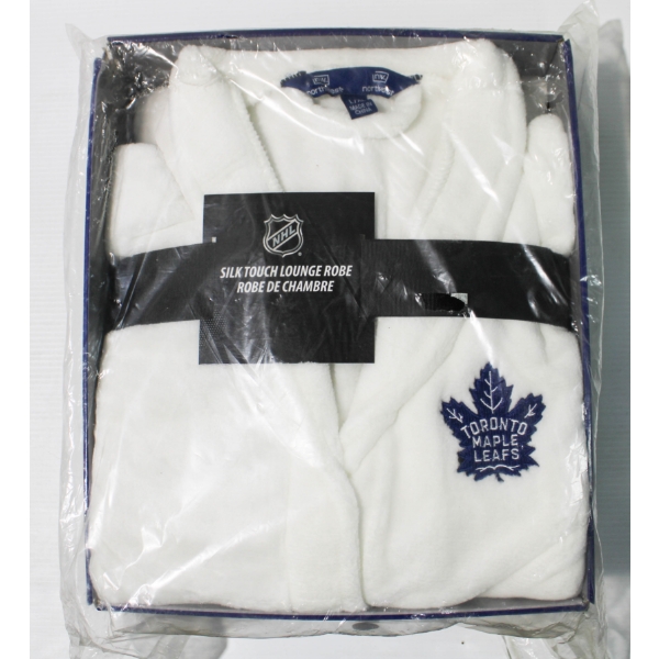 NEW TORONTO MAPLE LEAFS NHL LOUNGE ROBE W/ POCKETS