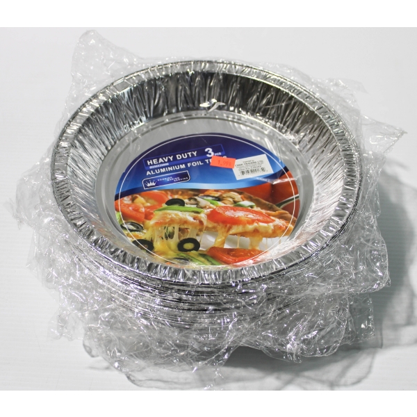 11 X 3 ALUMINIUM FOIL PIE PLATES / TRAYS 
