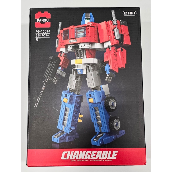 PANGU CHANGEABLE 2 IN 1 538PCS KIDS TOY 