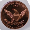 Image 2 : 1OZ .999 FINE COPPER AFRICAN WILDLIFE ELEPHANT