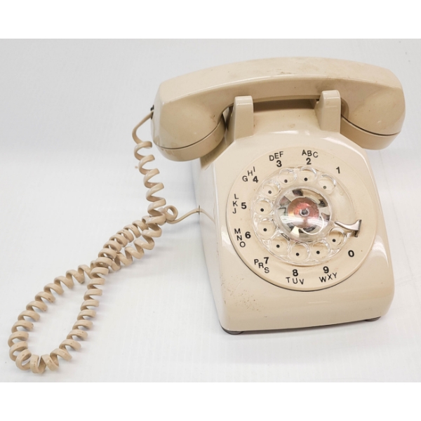 ITT ROTARY DIAL LANDLINE TELEPHONE
