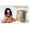 Image 1 : ASIAN FIGURINE DOLL W/ HANDCRAFTED SCULPTURE