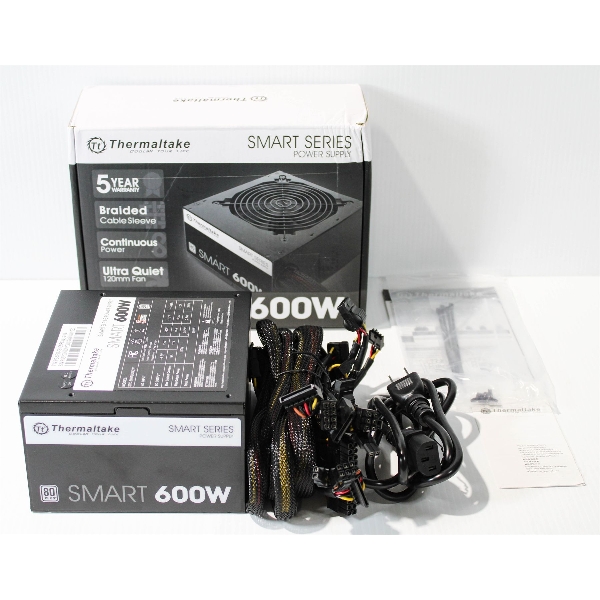 THERMALTAKE SMART SERIES 600W POWER SUPPLY