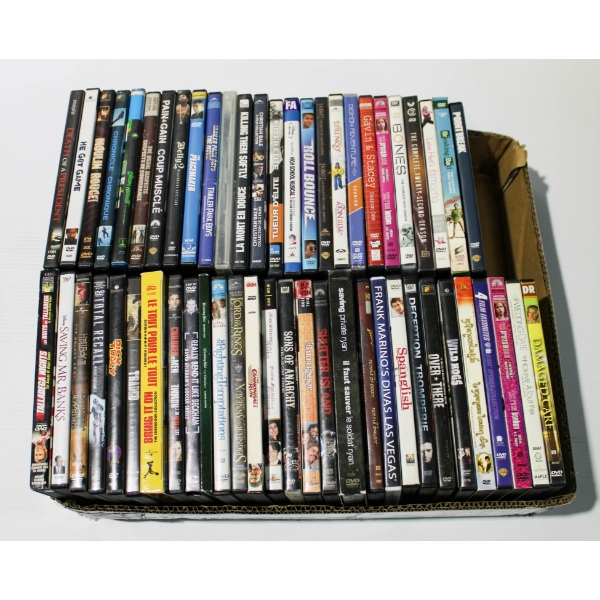 50+ ASST. DVD MOVIES 
