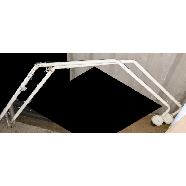 TWO 360 MOUNTABLE SECURITY CAMERAS ON POLES