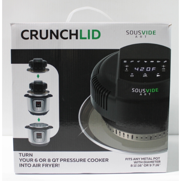 NEW CRUNCH LID AIR FRYER LID FOR PRESSURE COOKER
