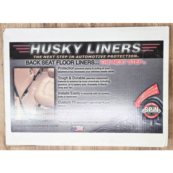 HUSKYLINERS FORD SUPER CAB FRONT SEAT FLOOR MATS 63612
