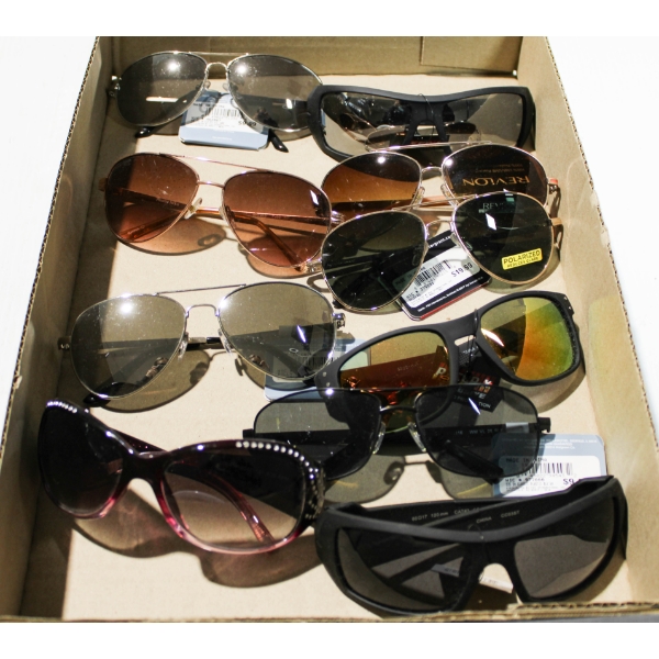 APPROX 10 VARIOUS SUNGLASSES.
