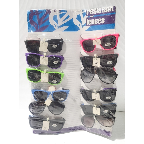 12 NEW VINTAGE DESIGNER SUNGLASSES