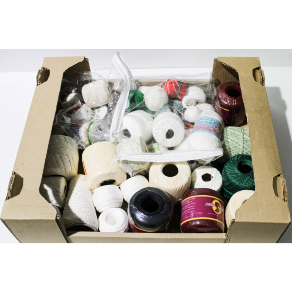 ASST. NEEDLECRAFT THREAD - NEW & USED