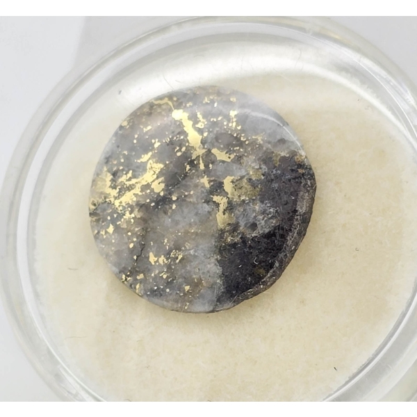 QUARTZ WITH GOLD 11.5CT