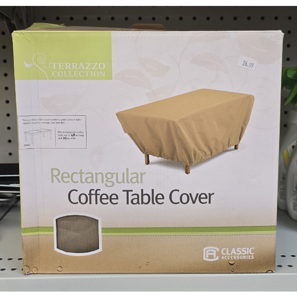 RECTANGULAR COFFEE TABLE COVER