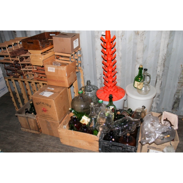 FULL WINE MAKING KIT W/ BOTTLES, RACKS & MORE!