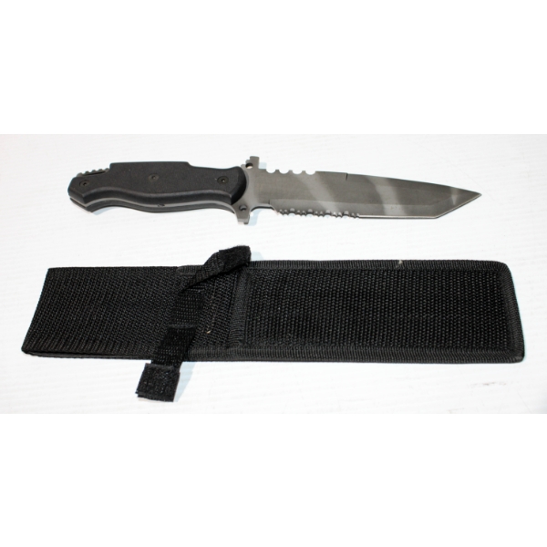SURVIVAL KNIFE W/ SHEATH 