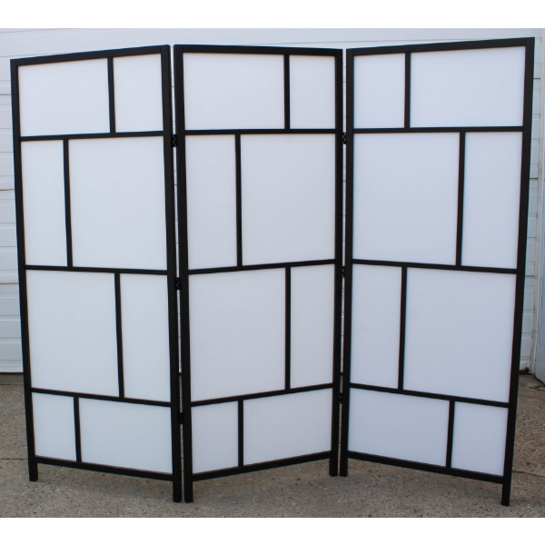 3 PANEL FOLDING ROOM DIVIDER