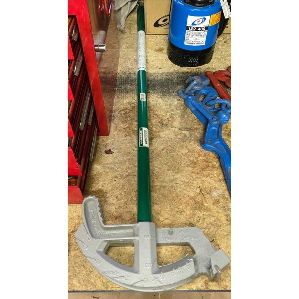 GREEN LEE 1" EMT - 3/4" RIGID PIPE BENDER