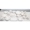 Image 1 : 54 PC FORGET-ME-NOT ROSE ROYAL ALBERT DINNERWARE SET