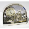 Image 1 : RHYTHM QUARTZ MANTLE CLOCK W/ HOURLY SOUND