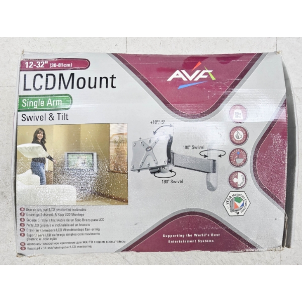 LCD SINGLE ARM SCREEN MOUNT