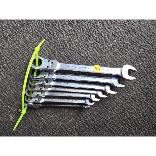 7 PC FLEX GEARWRENCH WRENCH SET