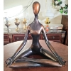Image 1 : MEDITATING FEMALE FIGURE ART CENTER PIECE