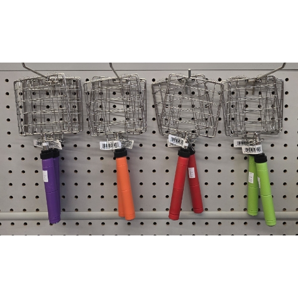 9 ASSORT. EXTENDABLE FIRE TOASTERS