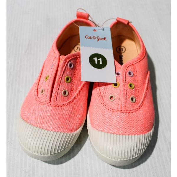 NEW GIRL'S CAT & JACK SNEAKERS - SIZE 11