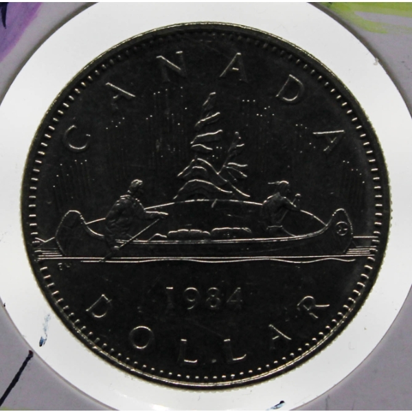 1984 CANADIAN VOYAGEUR DOLLAR