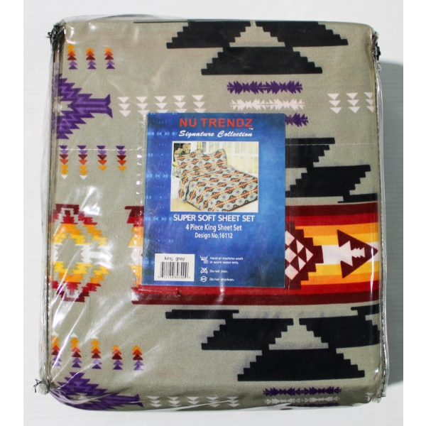 NEW KING NU TRENDZ SOUTHWEST DESIGN SHEET SET