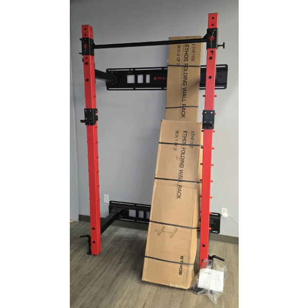 EITHOS FITNESS FOLDING WALL RACK