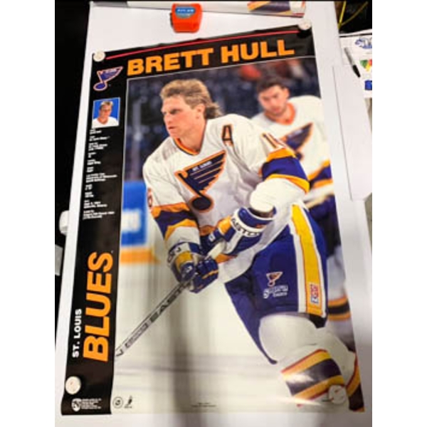 BRETT HULL WALL POSTER